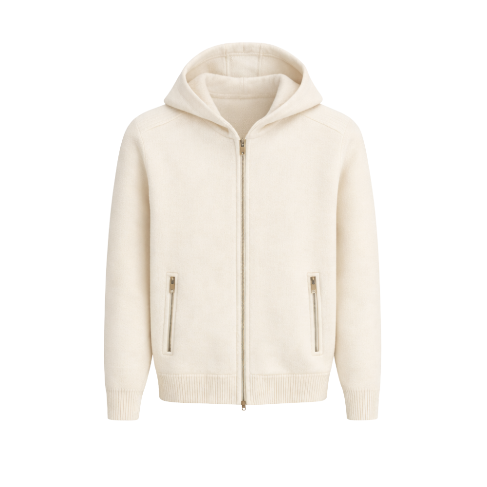 Windsor Knit Hood Jacket