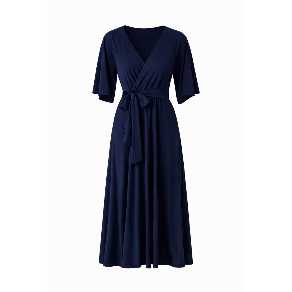 Serena Soft Wrap Dress