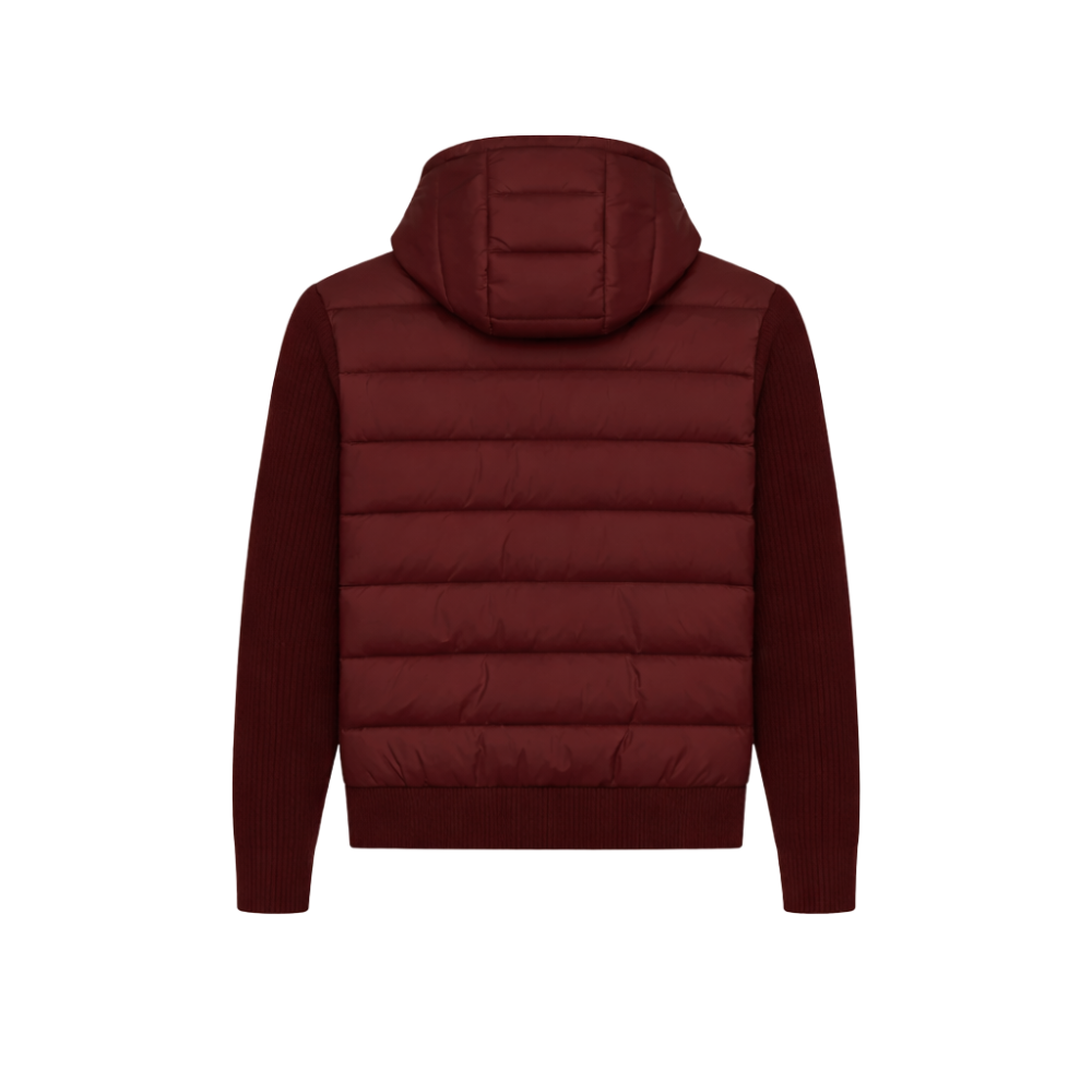 Oxford Quilted Hybrid Jacket