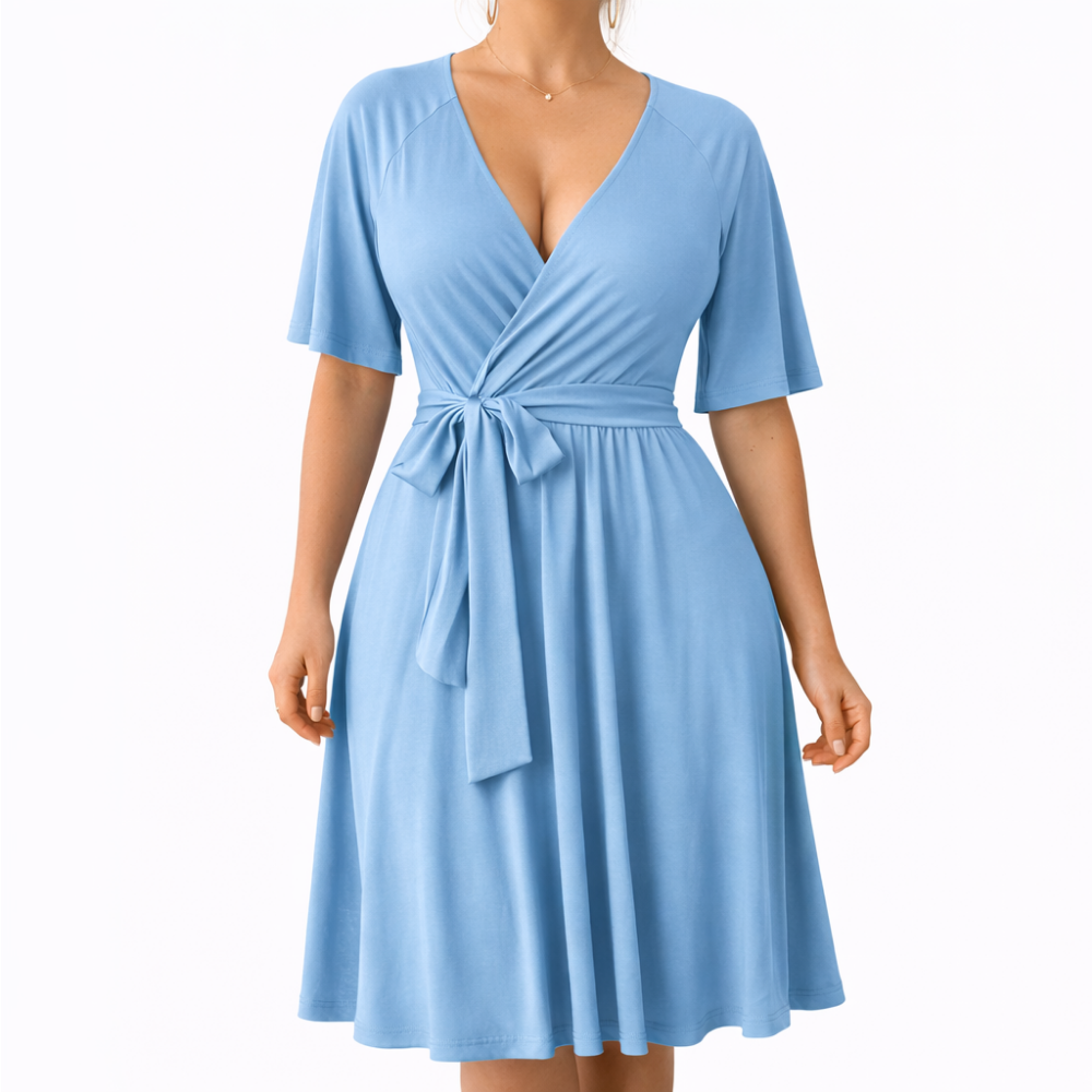 Serena Soft Wrap Dress
